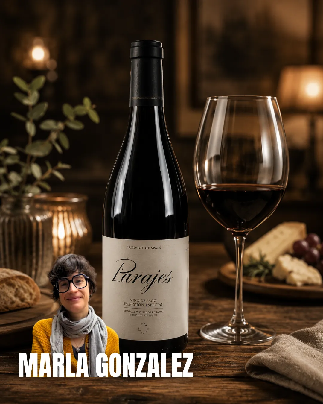Composición de botellas recomendadas por sumilleres del panorama nacional